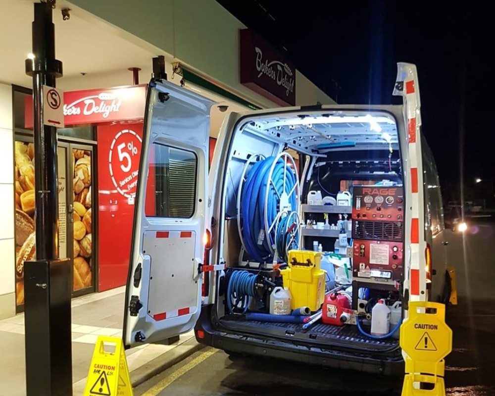 The HWA Carpet Cleaning fleet